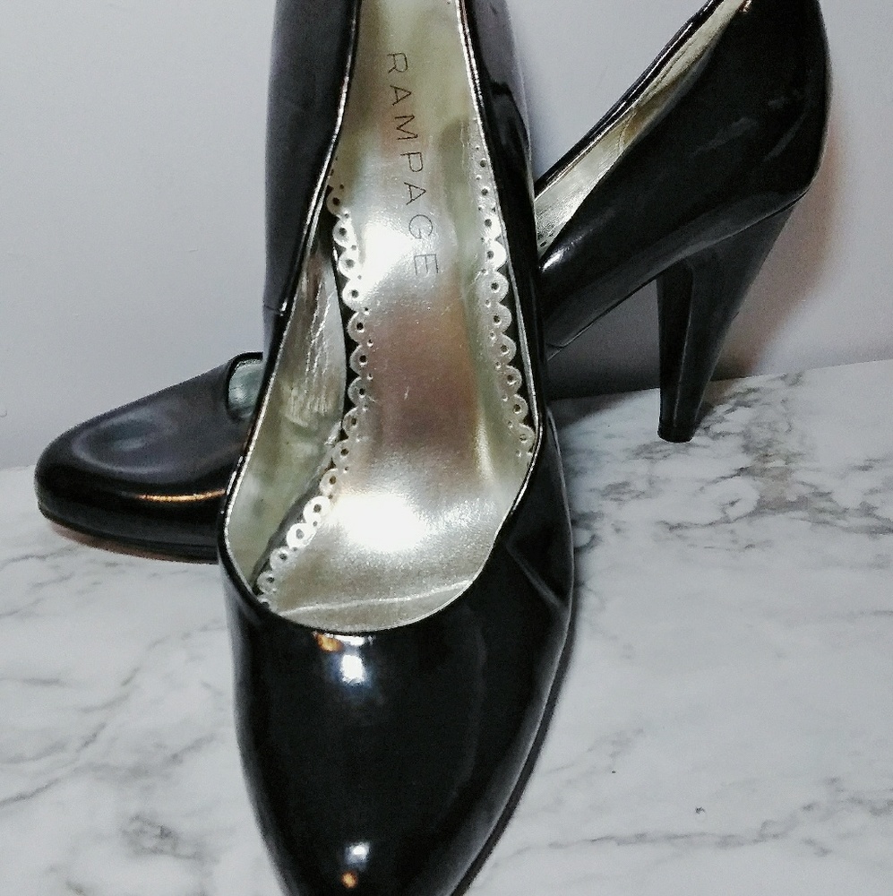 Rampage Patent Heels
